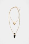 COLLAR HEART ZOE Dorado
