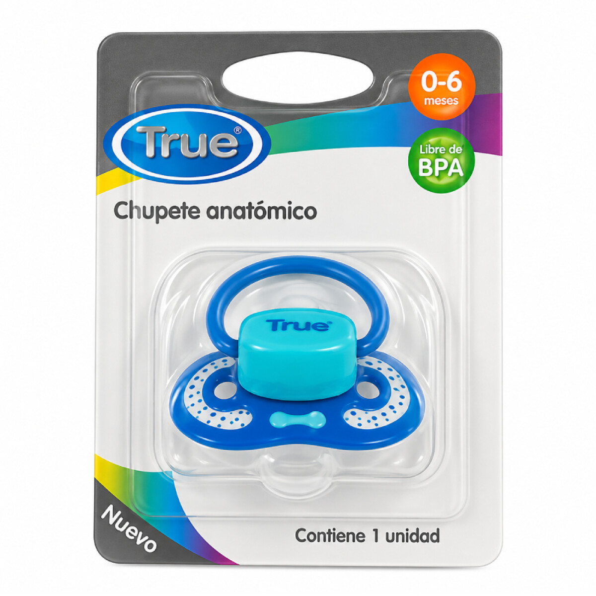 Chupete True Aireado Anatómico 0-6 Meses 
