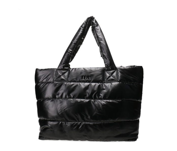 Cartera SABINA capitoneada con estampa Black