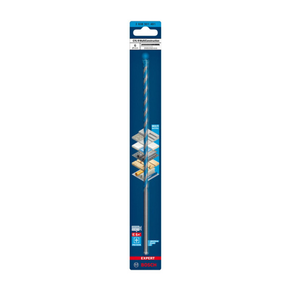 Broca multiconstrucc. CYL-9 Ø6x250mm Expert Bosch BS8234