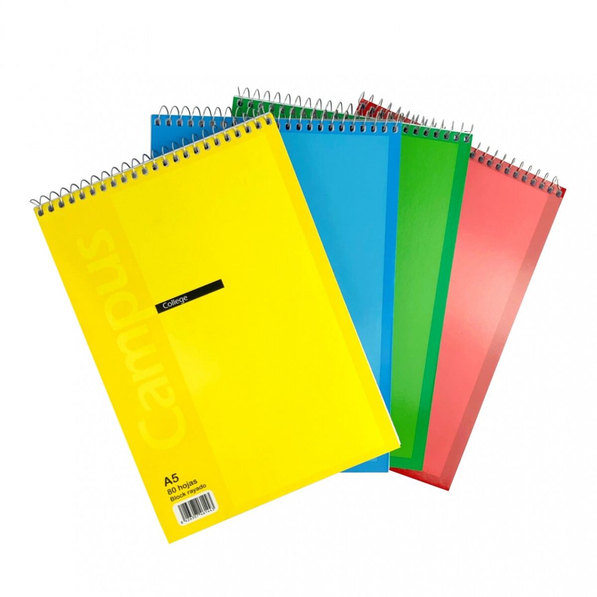 Block Campus Rayado A5 80 Hojas x10 