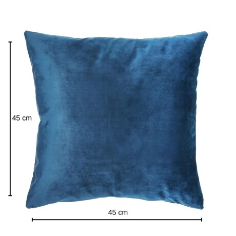Almohadon Velvet 45x45 Azul Almohadon Velvet 45x45 Azul