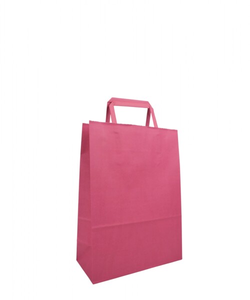Bolsa lisa acuario 22x10x30 cm FUCSIA