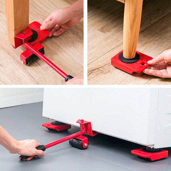 Herramienta Para Mover Muebles Heladera Lavadora Ruedas Herramienta Para Mover Muebles Heladera Lavadora Ruedas