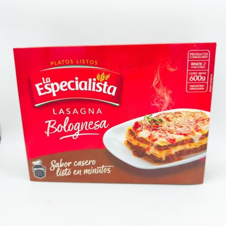 Lasagna Bolognesa La Especialista Lasagna Bolognesa La Especialista