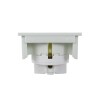 MODULO TOMA SCHUKO LATERAL Y CENTRAL 16A+T BLANCO MODULO TOMA SCHUKO LATERAL Y CENTRAL 16A+T BLANCO