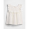 V-LINEN TOP SP26 NEW OFF WHITE