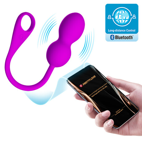 Bolas Kegel Vibradoras App Bluetooth Elvira Pretty Love Violeta