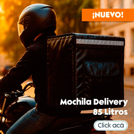 ACCESORIO EXTERIOR - MOCHILA TERMICA DELIVERY ALIMENTOS 85 LITROS 45X45 - ACCESORIO EXTERIOR - MOCHILA TERMICA DELIVERY ALIMENTOS 85 LITROS 45X45 -