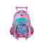 Mochila Footy PLACES 18" CARRO con Luz Led Lila - Rosa