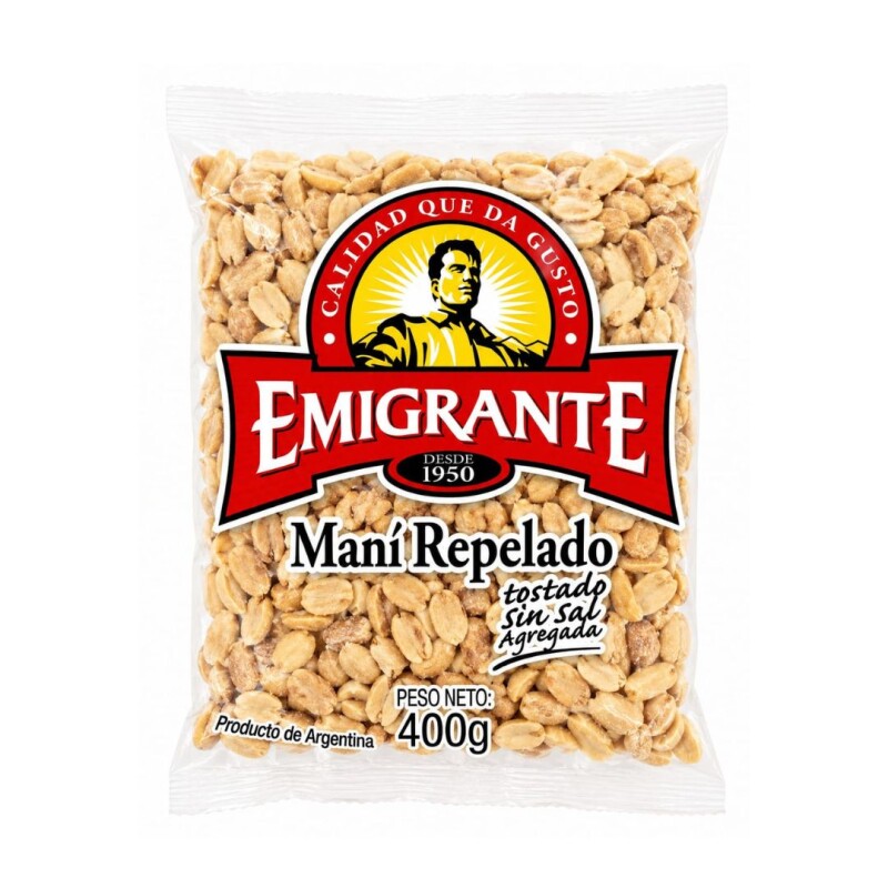 MANI REP TOSTADO SIN SAL 400G MANI REP TOSTADO SIN SAL 400G