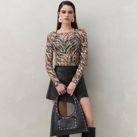TOP TRINA Animal Print