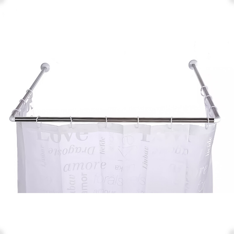 Palo para Cortina de BaÃ±o de 3 Tramos de Acero Inoxidable Palo para Cortina de BaÃ±o de 3 Tramos de Acero Inoxidable