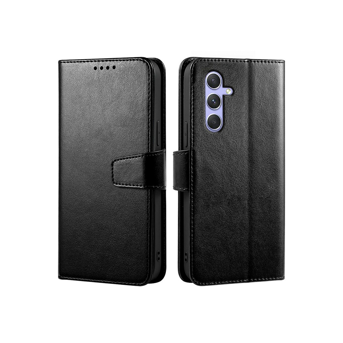 Flip cover para Samsung Galaxy A17 color negro 