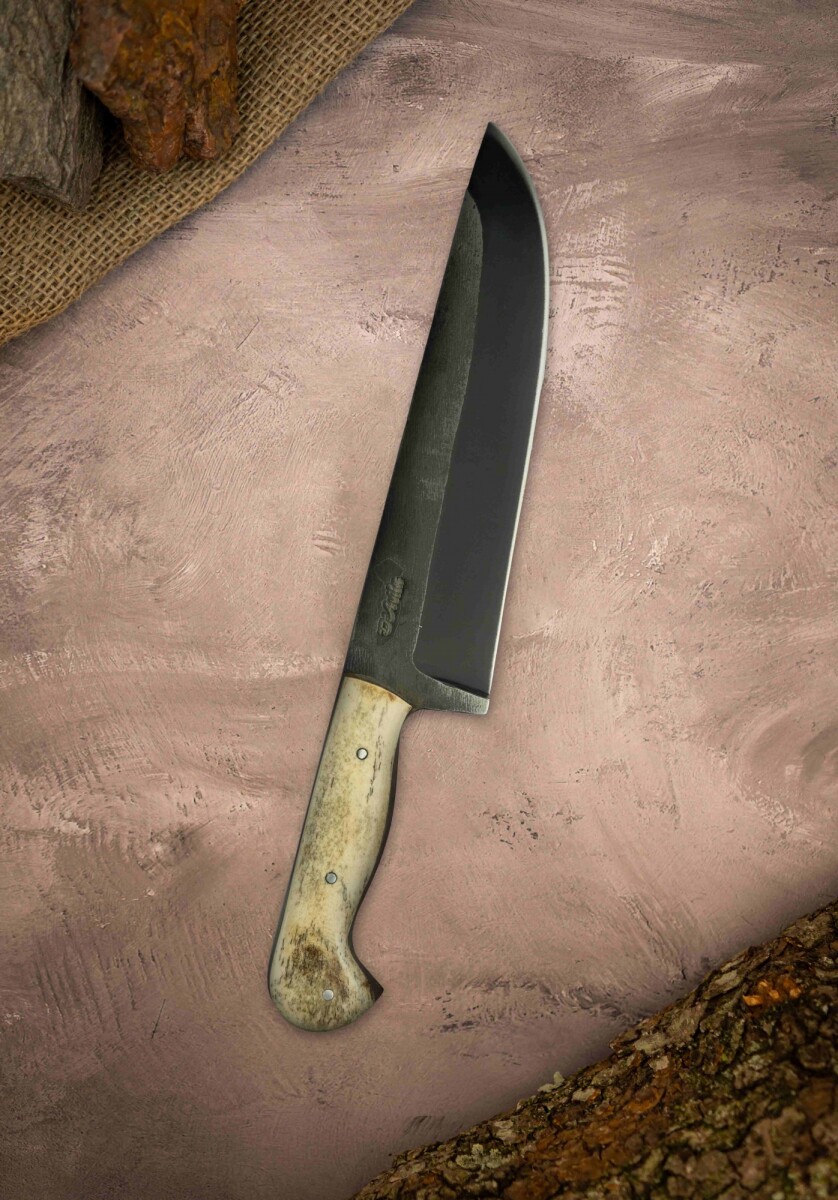 Cuchillo Picanheira laminado - Cabo Hueso 