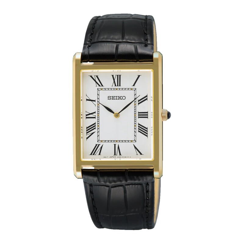 Reloj Seiko SWR104P1 para hombre con correa de cuero Reloj Seiko Swr104p1 Para Hombre Con Correa De Cuero
