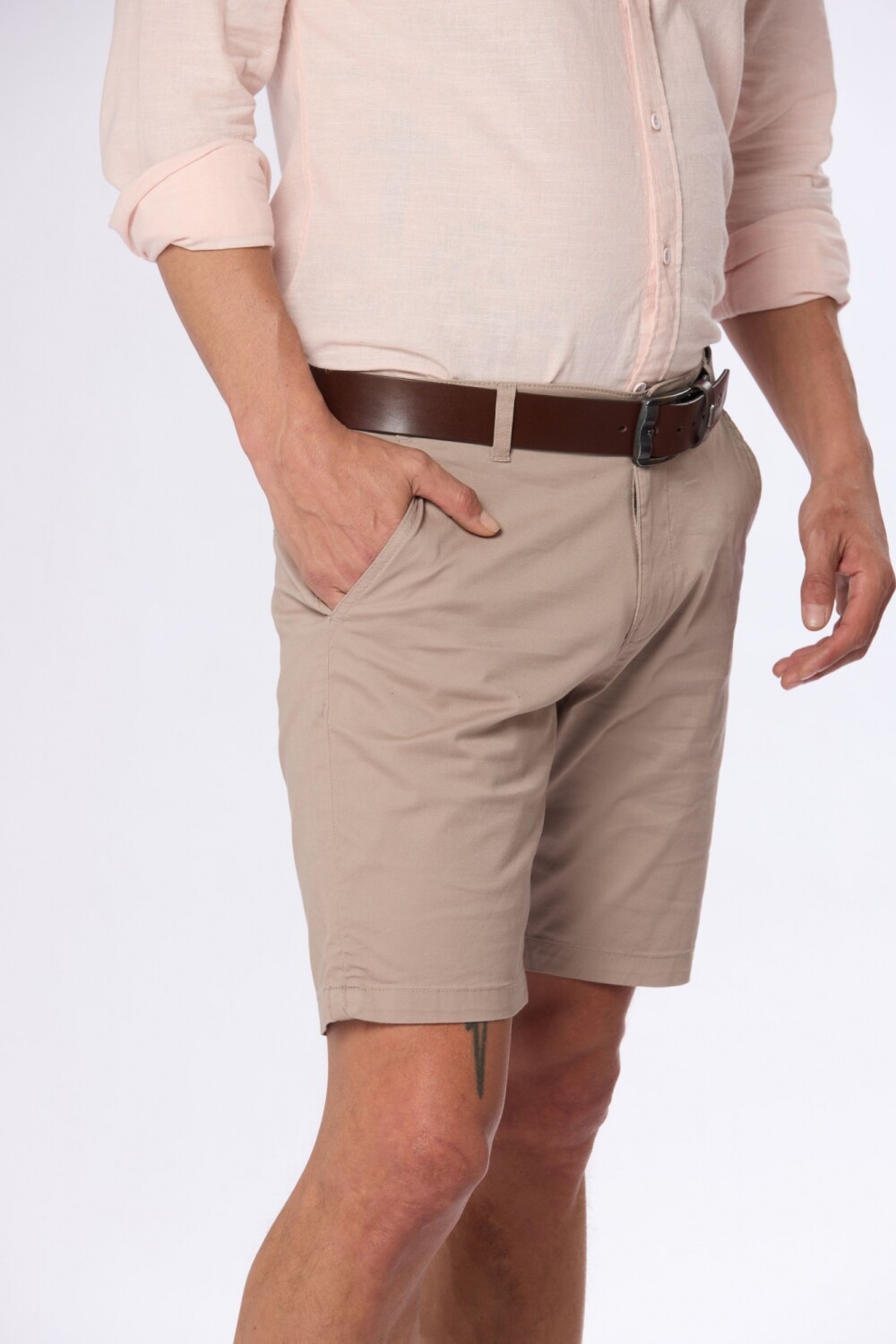 BERMUDA CLASICA Beige
