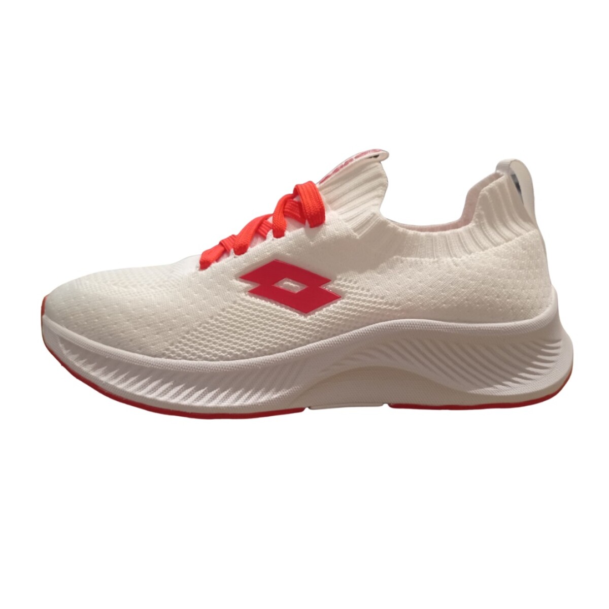 Champion Lotto Running Deportivo Hombre - Blanco/Rojo - S/C 