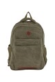 Mochila porta laptop de lona Verde