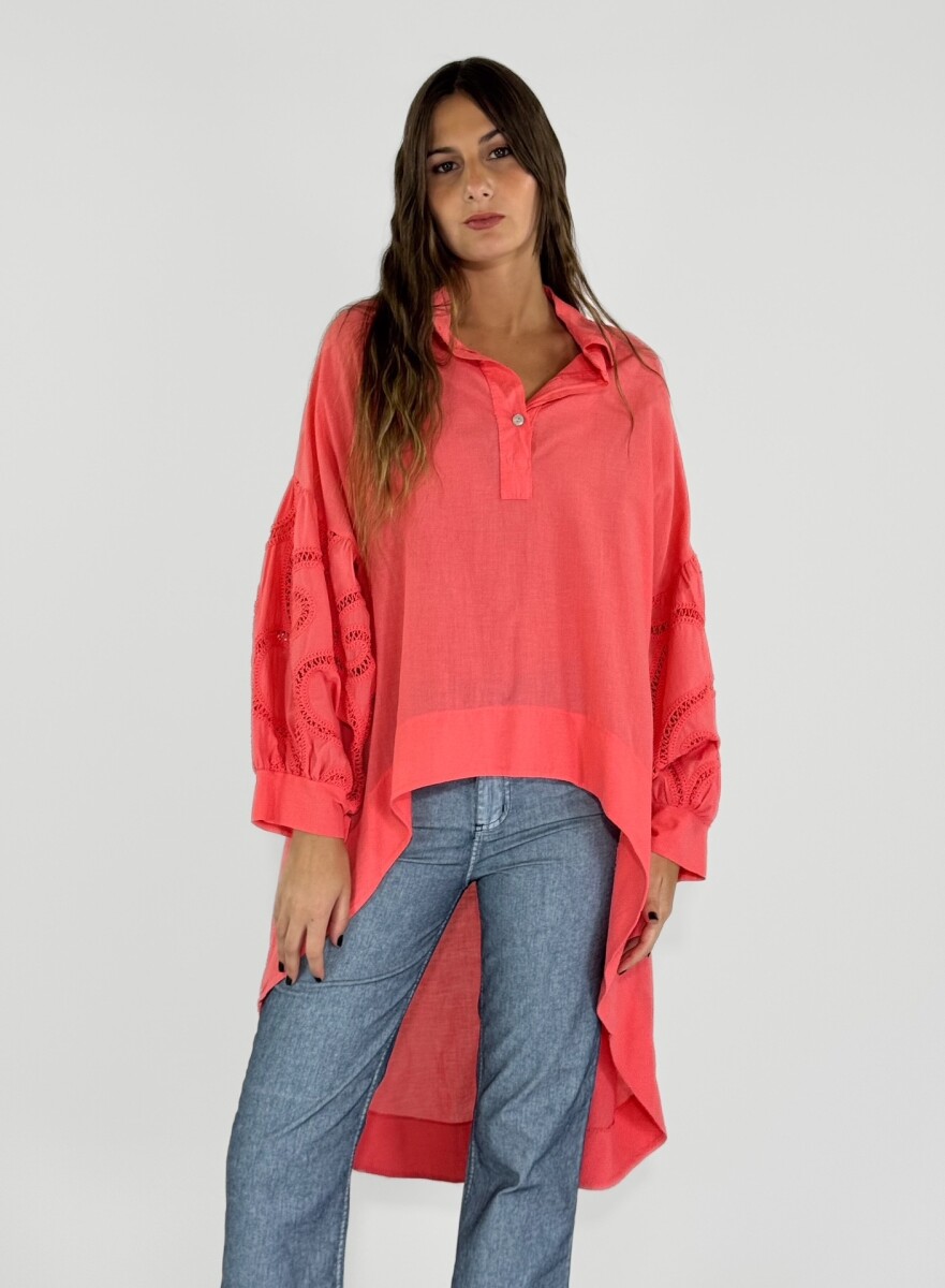 BLUSA PARAISO - CORAL 