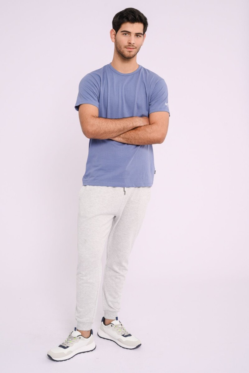 Remera manga corta Azul