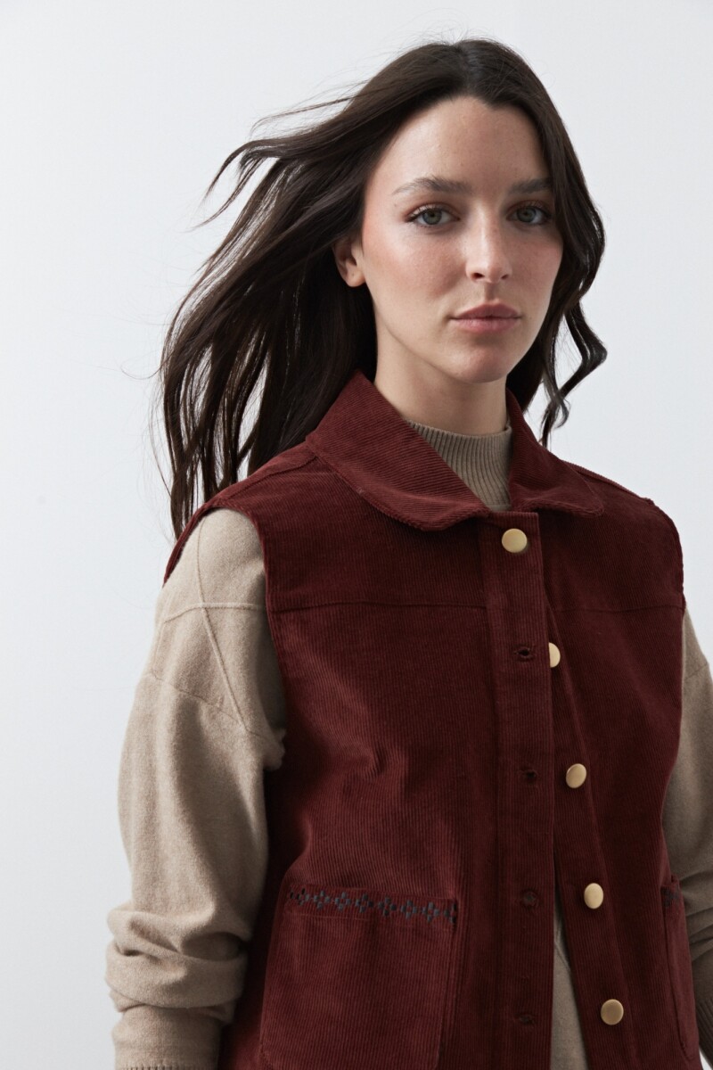 CHALECO BANNACK Ladrillo