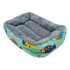 Cucha Cama Colchón Perro Mascota Gato 61 X 40 Rectangular Variante Peces
