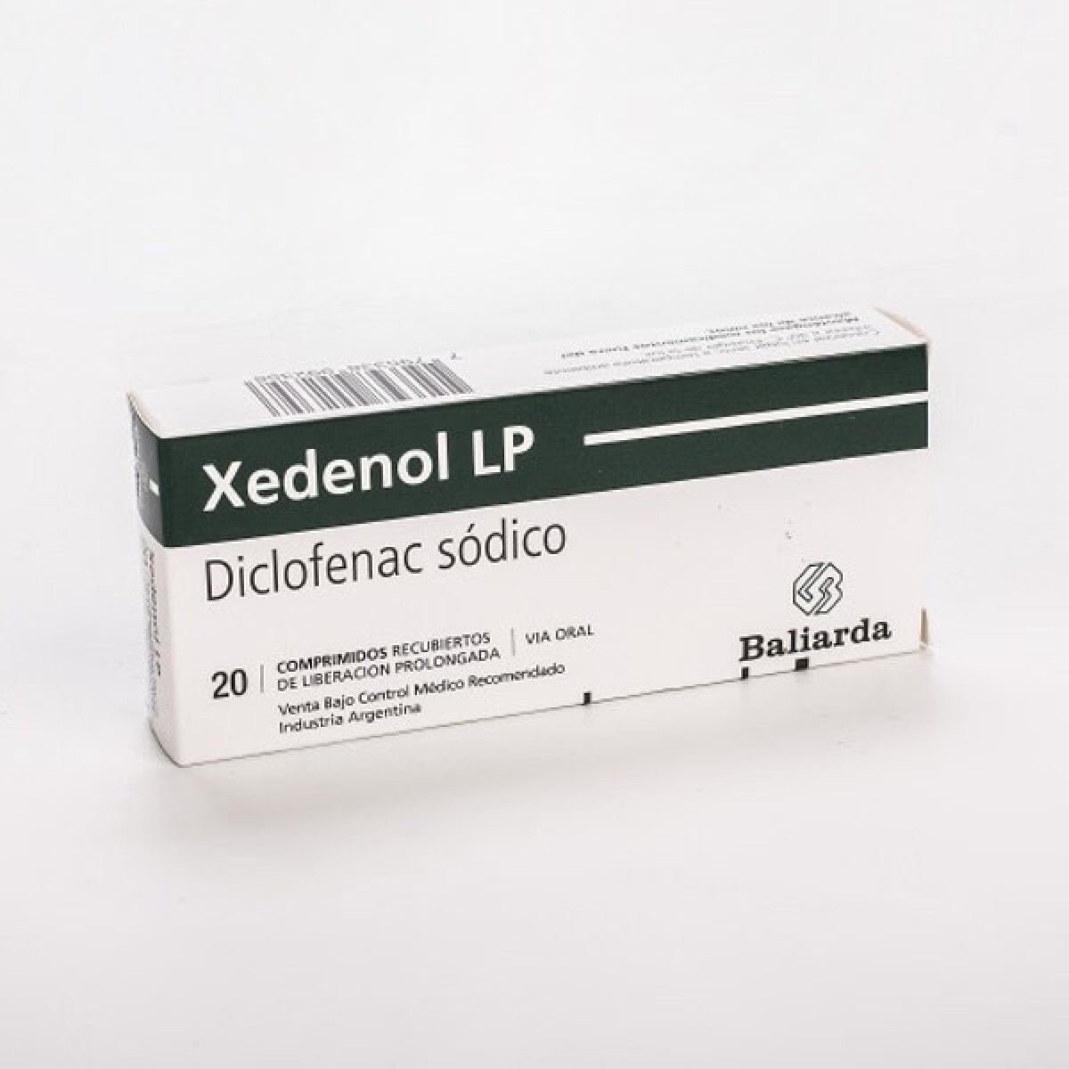Xedenol LP 100 mg 20 Comprimidos 