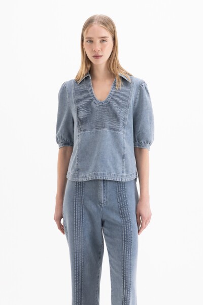 CAMISA HELEN Azul