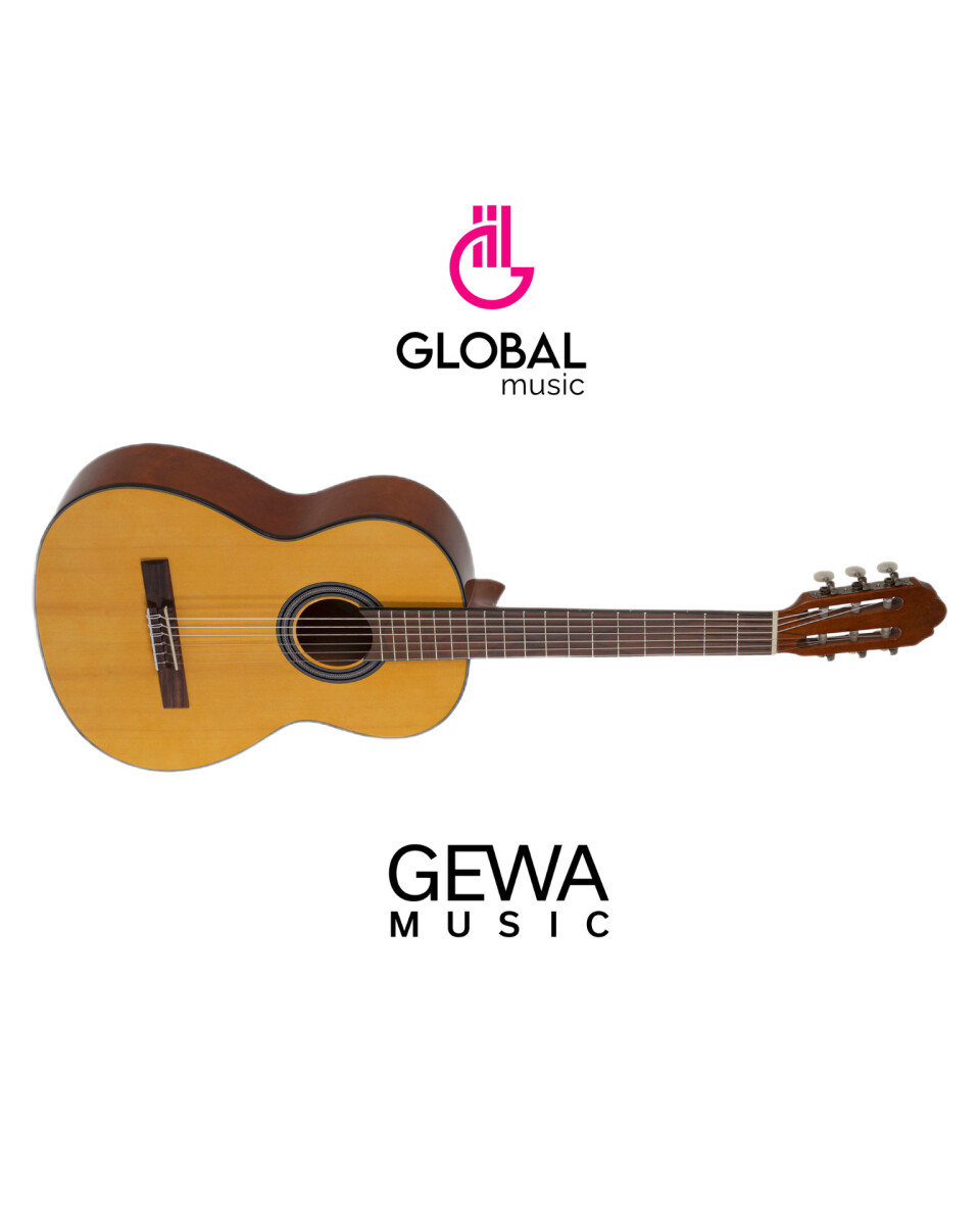 GEWA Guitarra Clásica color Natural 4/4 