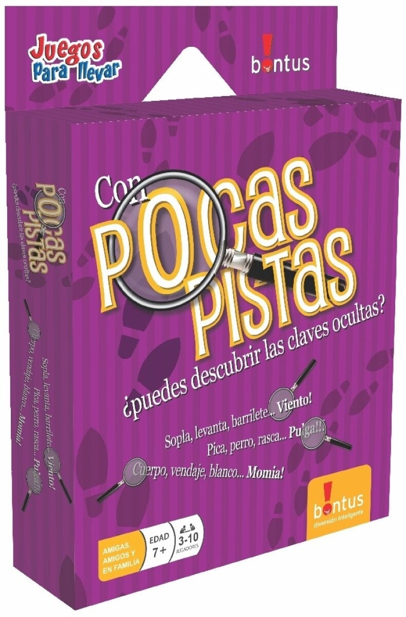 Pocas Pistas Juego de Pista 