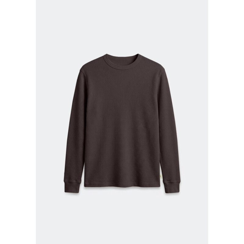 CAMISETA ML MASC MARROM ESCURO