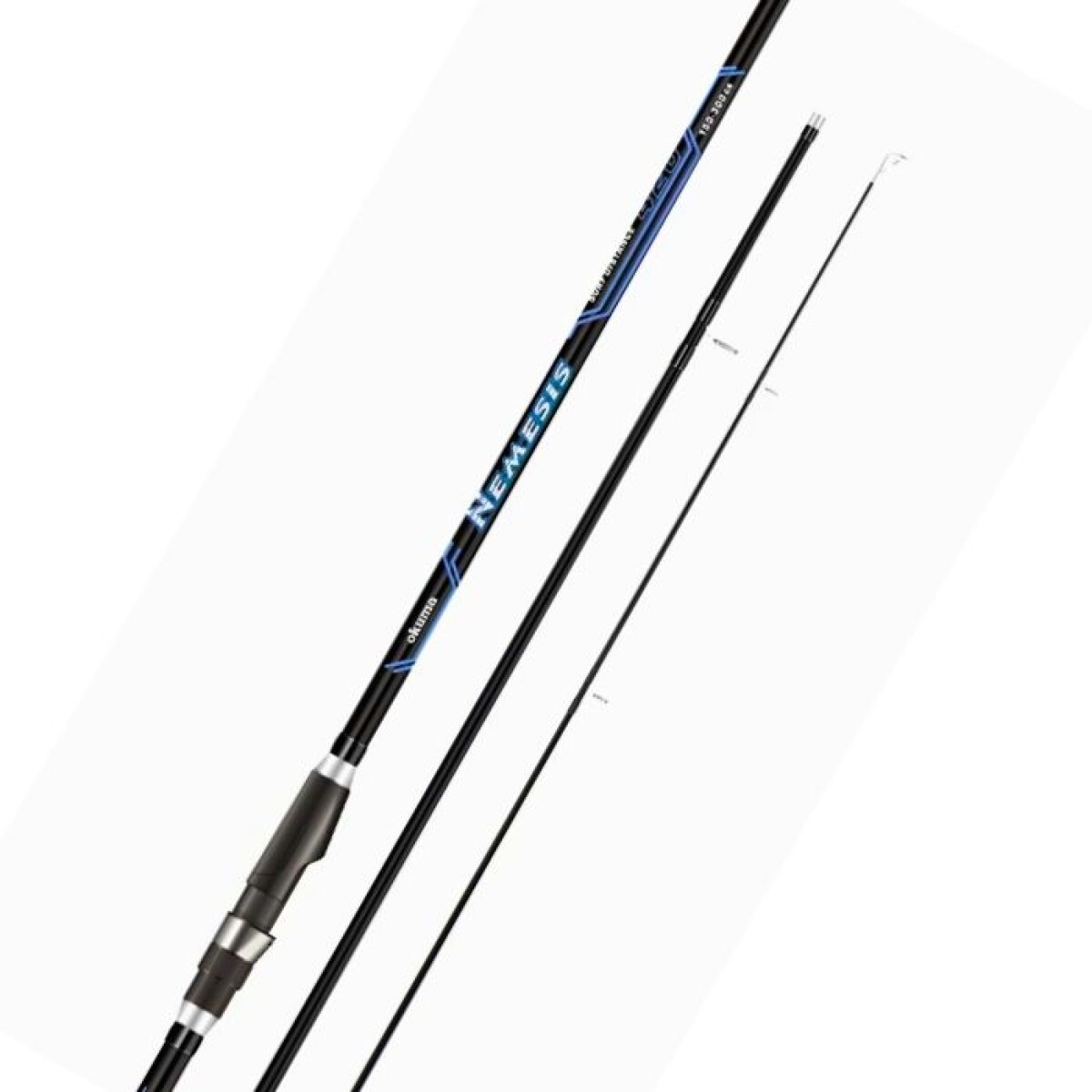 Caña Okuma Nemesis 4,20 Mts Carbón Lance 3 Tramos 