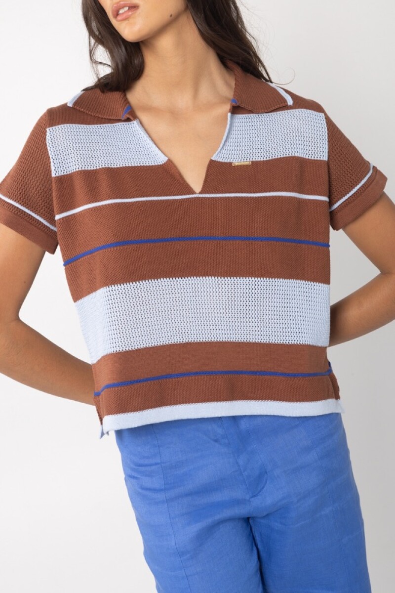 TSHIRT LOBSTER Chocolate