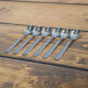 Set x6 mini cucharas PLATEADO