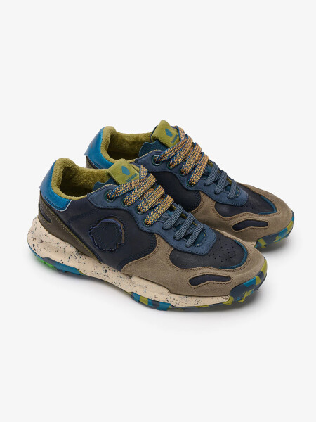 SHOES SATORISAN CHACRONA PULL UP NAVY