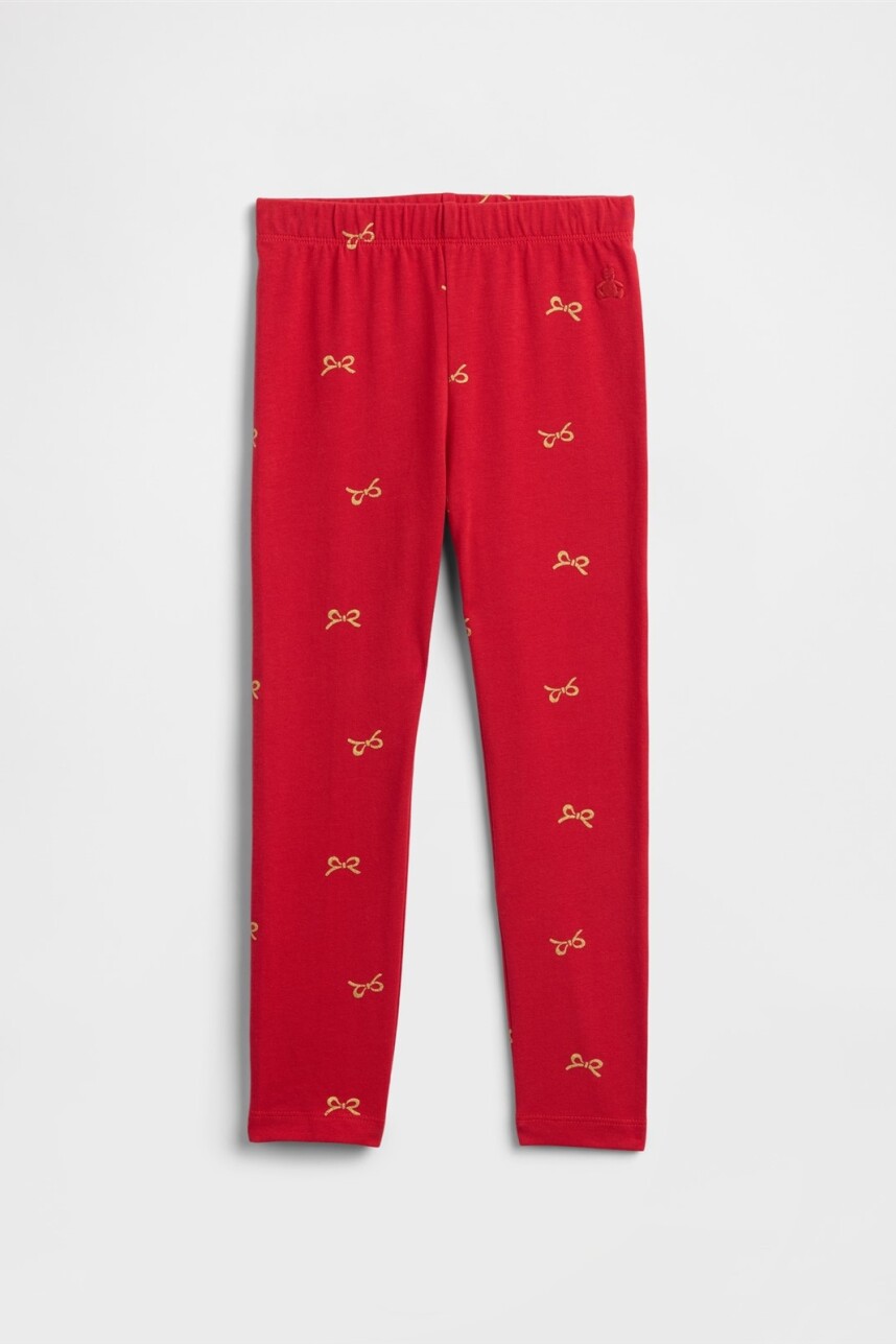 Calza Toddler Niña Modern Red