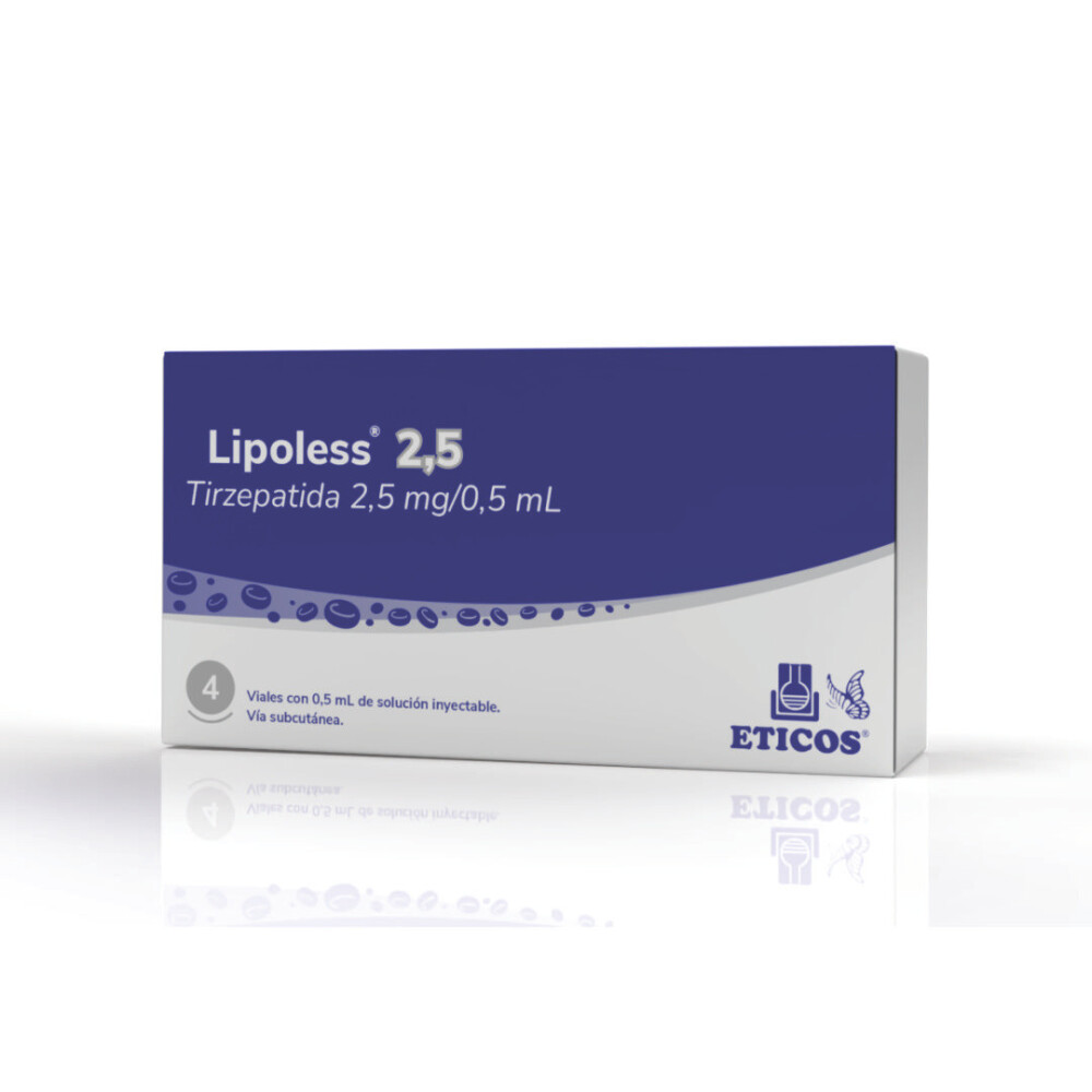 LIPOLESS 2,5 MG. VIAL CJ X 4 VIALES única