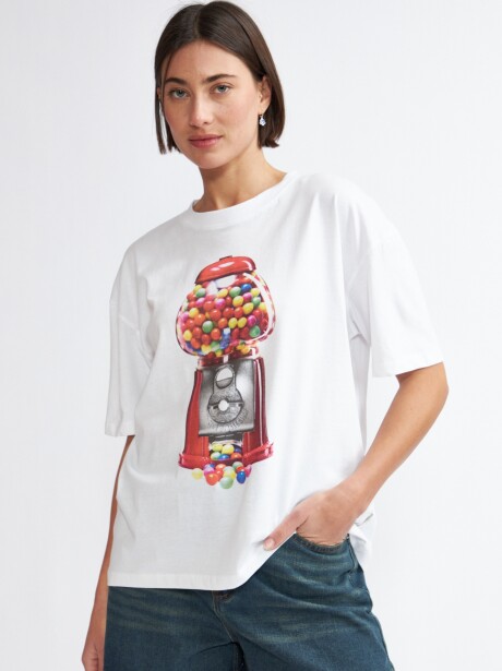 REMERA WASABI BLANCO