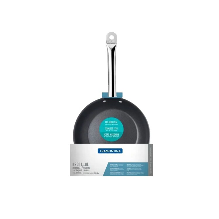 SARTEN ACERO INOXIDABLE TRAMONTINA 20CM 1,10LTS SARTEN ACERO INOXIDABLE TRAMONTINA 20CM 1,10LTS