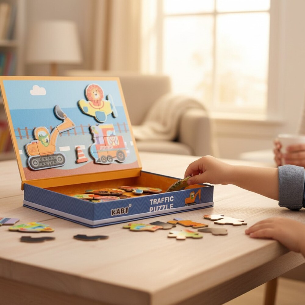 Juego magnetico KIABI transportes