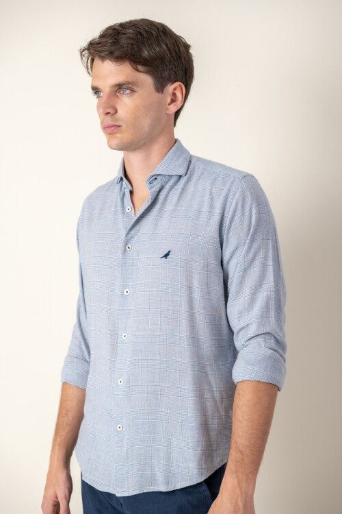 Camisa Lino Slim Fit Luton