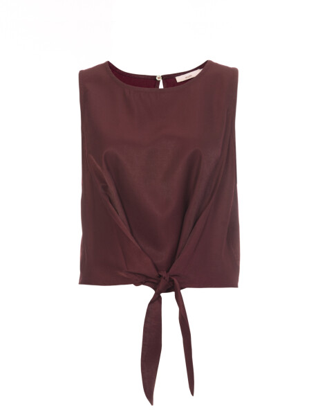 Blusa con nudo Blusa con nudo