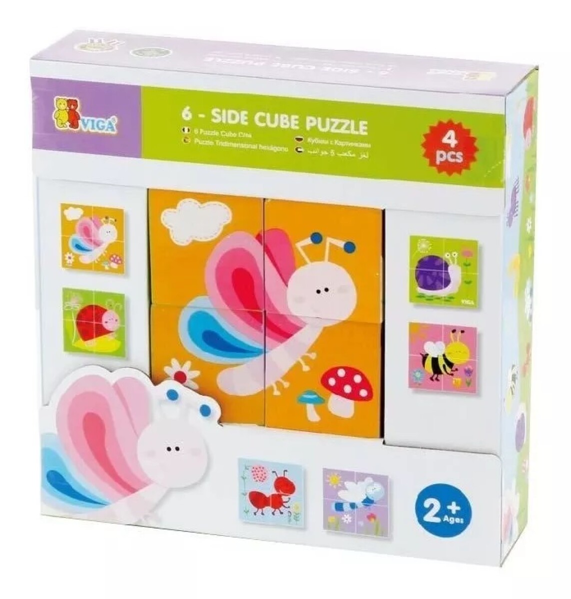 Juguetes Madera Viga Puzzle 