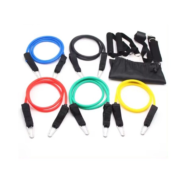 Set Bandas De Resistencia Elasticas Gym Entrenamiento Profesional Reforzadas Manijas Acero Con Bolso Imback Set Bandas De Resistencia Elasticas Gym Entrenamiento Profesional Reforzadas Manijas Acero Con Bolso Imback