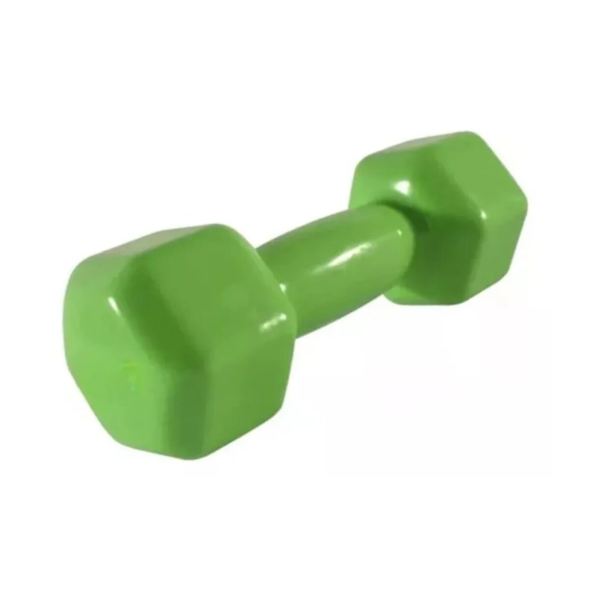 Mancuerna Engomada Antideslizante Revestida 5kg - Verde 
