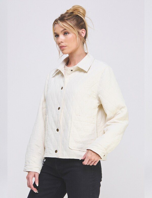 Chaqueta Capitoneada CRUDO