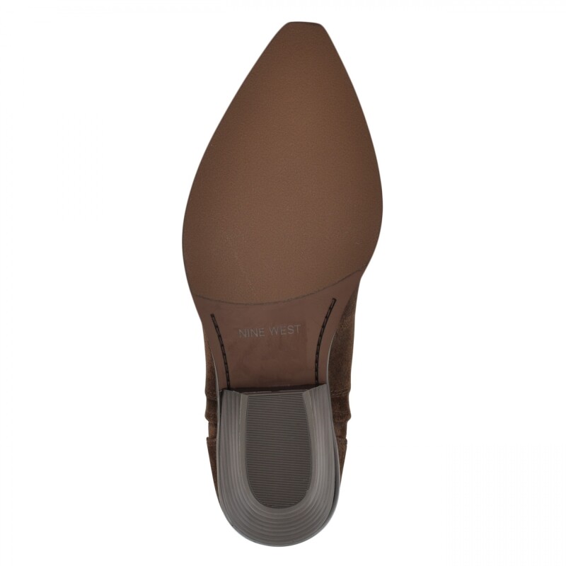 Bootie Abreve Dark Brown