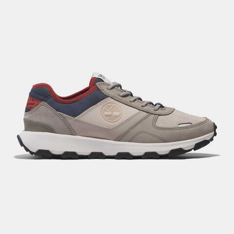 Low Lace Up - Hombre Light Taupe Nubuck