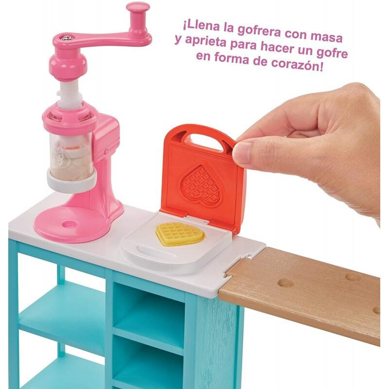Muñeca Stacie y el set de desayuno Barbie Muñeca Stacie y el set de desayuno Barbie